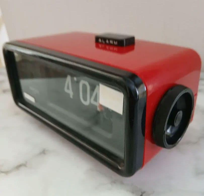 SEIKO パタパタ時計 DP692T 赤と黒 昭和レトロ 50/60Hz - メルカリ