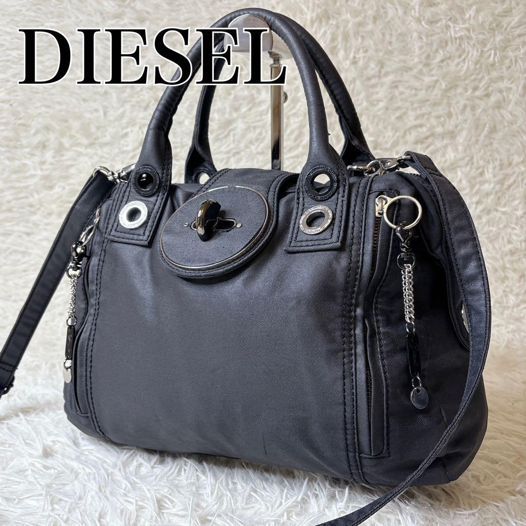 diesel archive y2k Boston black 2way - メルカリ