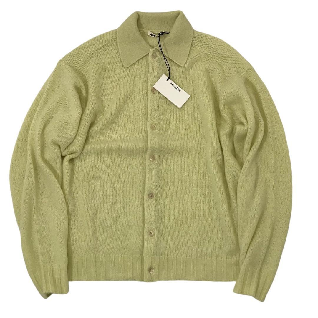 SHETLAND WOOL CASHMERE KNIT CARDIGAN 3 - メルカリ