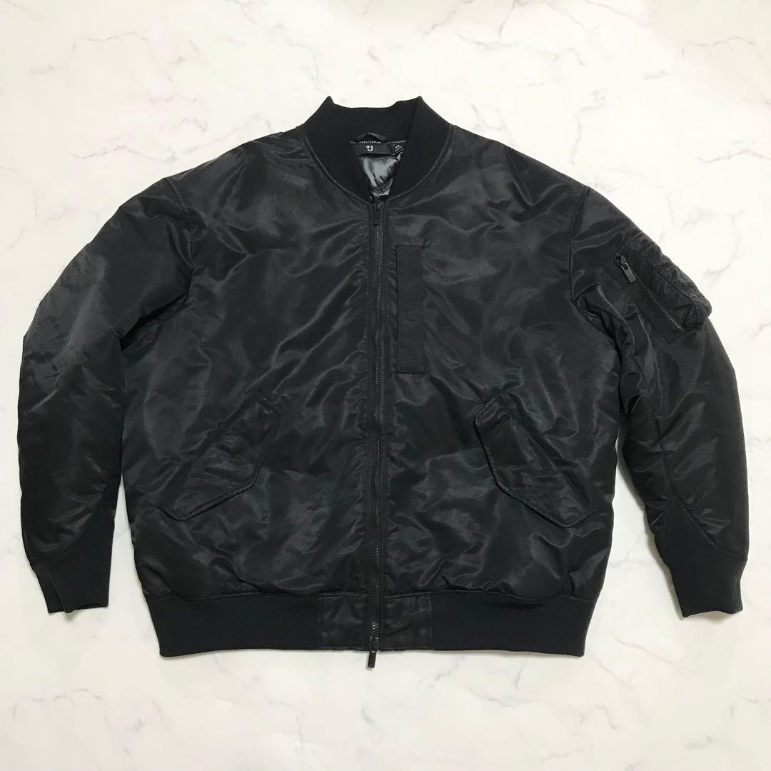 【美品】【XXLサイズ】ユニクロ +Jハイブリッドダウンオーバーサイズ MA-1 ユニクロ公式 | ハイブリッドダウンオーバーサイズMA－1