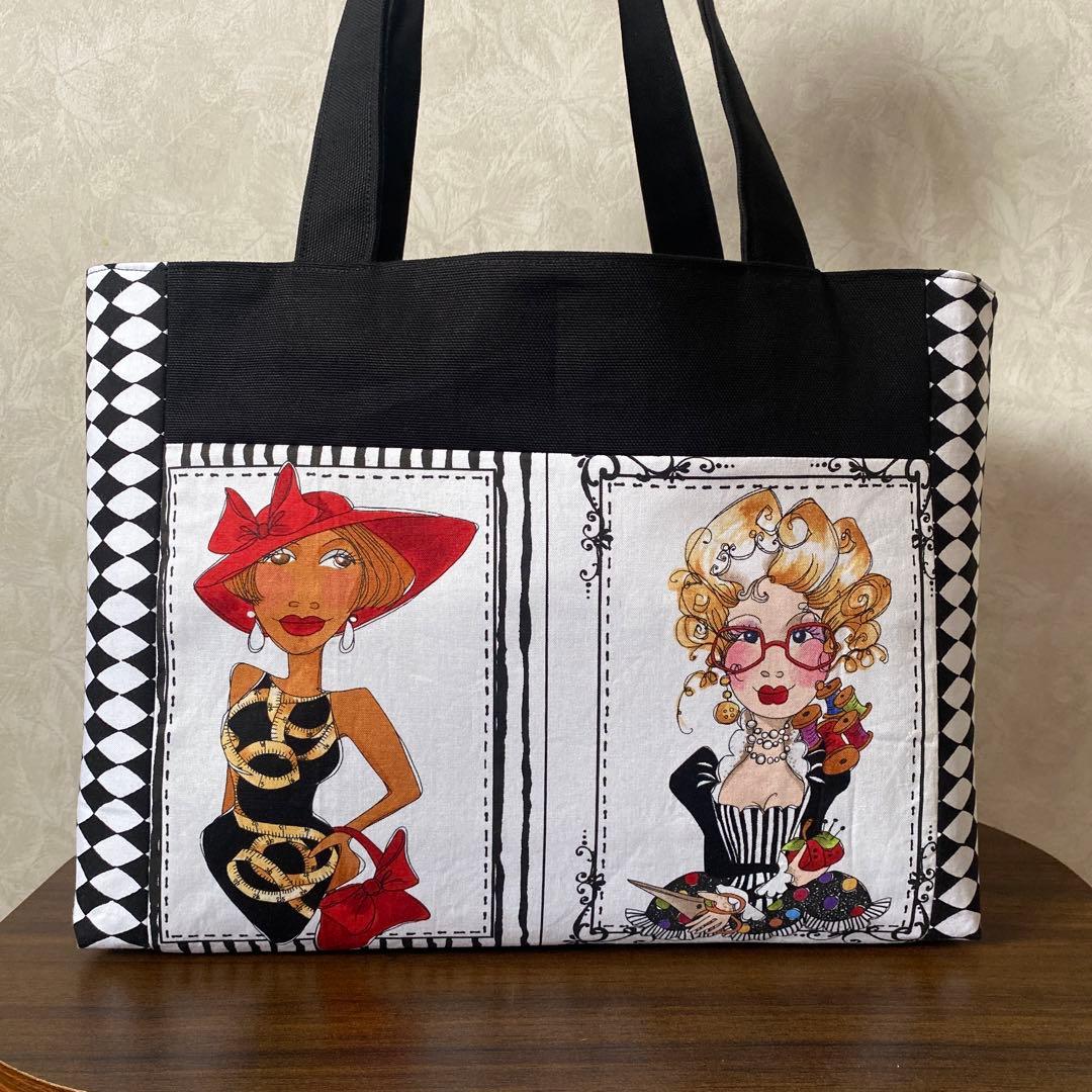 ロラライハリス ハンドメイドトートバッグ - メルカリ