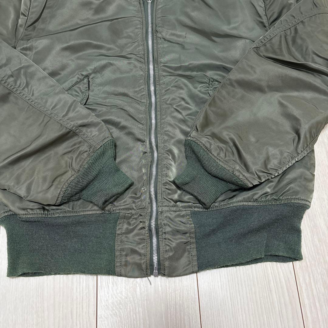 り*ん様 7080s ALPHA L- 2B USA製 フライトジャケットMAー - メルカリ