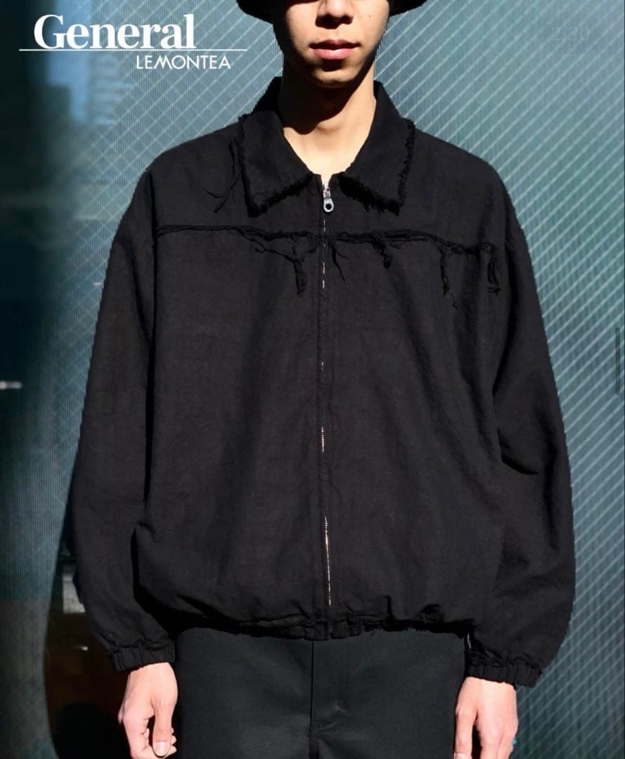 GENERAL lemontea ビンテージリネンジャケット - メルカリ
