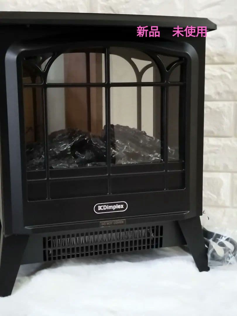 【新品未使用】ディンプレックス KDNK12J 電気ヒーター インテリア暖炉 Dinky Stove（ディンキーストーブ） ブラック KDNK12J