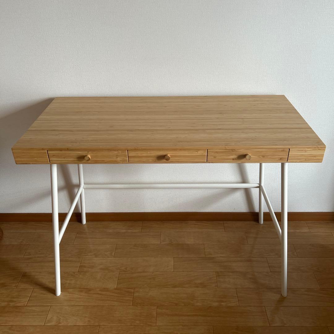【送料込】イケア　IKEA リルオーセン LILLÅSEN リルオーセン デスク, 竹, 102x49 cm - IKEA