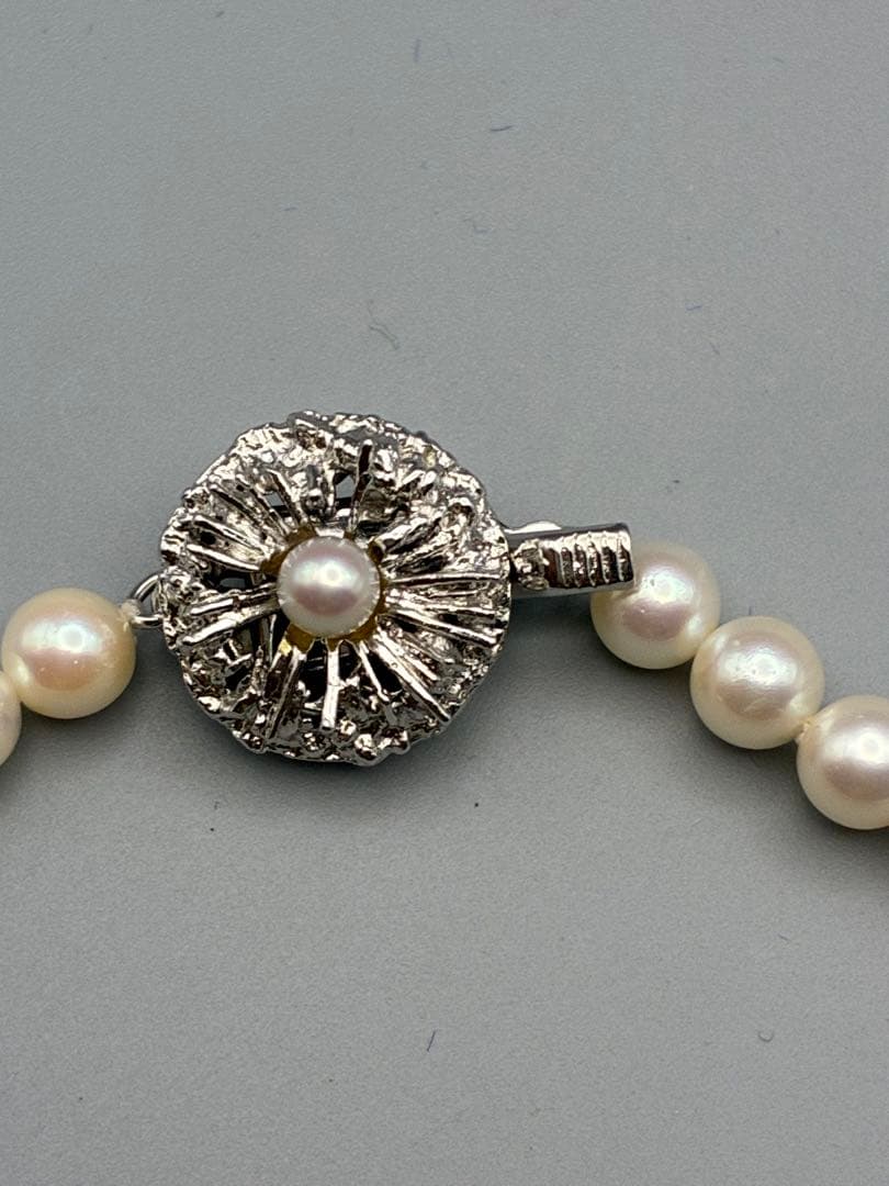 アコヤ真珠　本真珠　 0.6cm ロング　83cm レディース