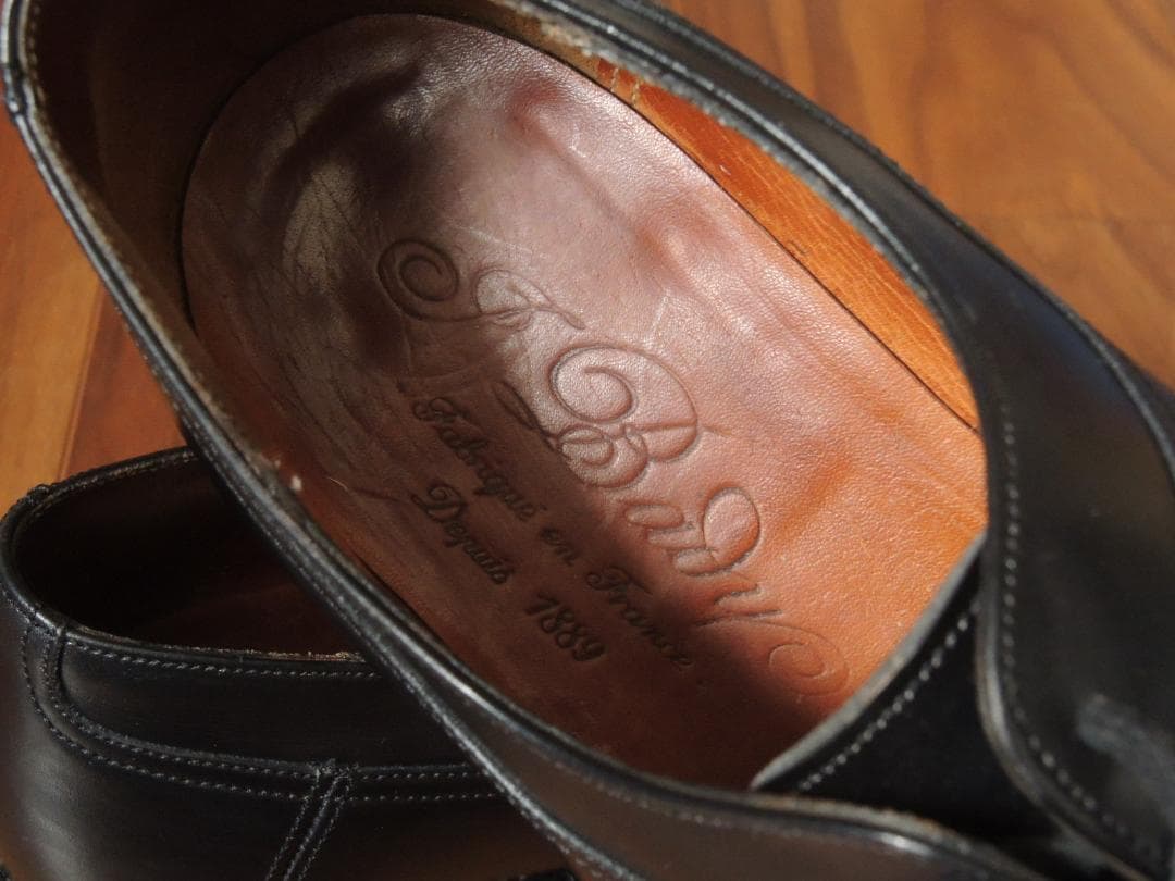 超貴重 ジャンバディ 80年代製Uチップ 6 ウェストンと並ぶフランス靴