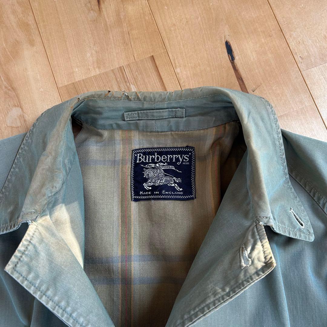 Burberrys 一枚袖 コマンダー2 玉虫色 英国製 ビンテージコート - メルカリ