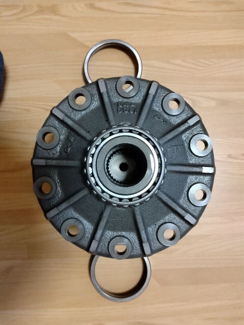 ギア式デフ(ディファレンシャル) 金属製 アルミデフカバー ポリッシュ GM10.5