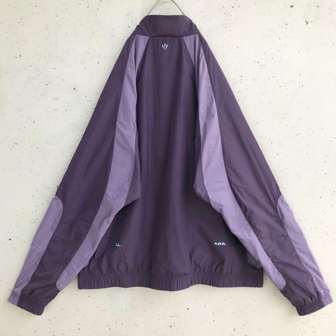 あ様】 nike nocta ナイロンジャケット ノクタ XL 紫 - メルカリ