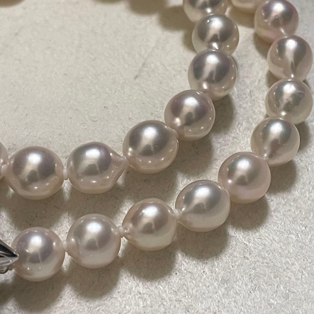ミエ様専用【CACHER✨超大珠】あこや本真珠 ネックレス 8.0-8.5 パー