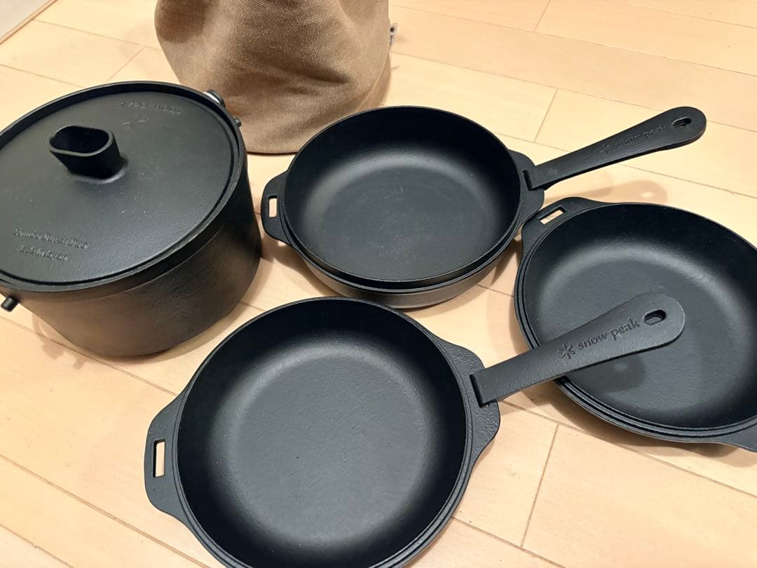 snow peak Combo Dutch Duo 鋳鉄製