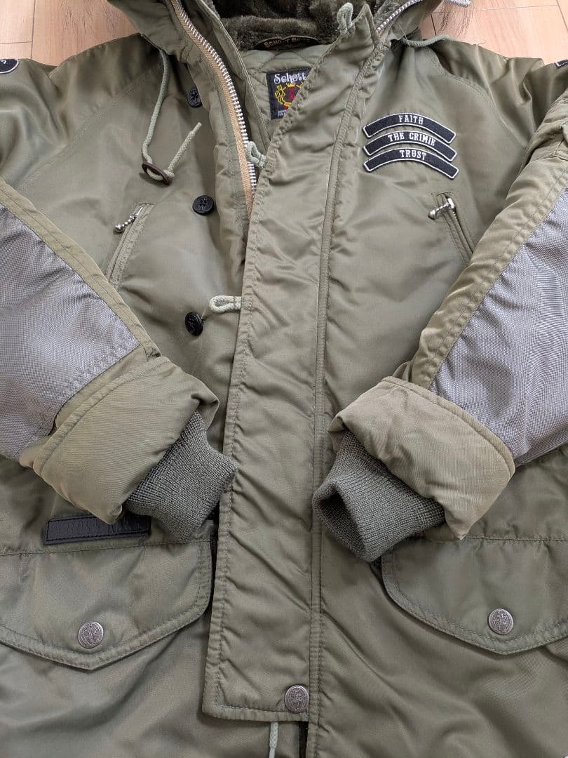 Schott × CRIMIE コラボ N-3B フライトジャケット S - メルカリ