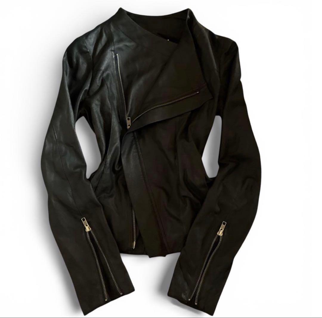 archive 山羊革 leather jacket 変形 y2k ekam系 - メルカリ