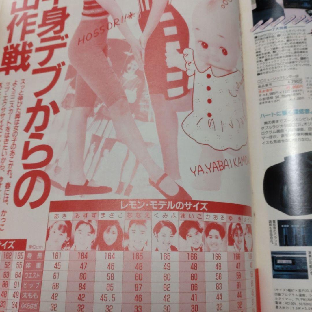 蝶々さま　専用です　１９９０年４月号　１２月号　レモン　Lemon