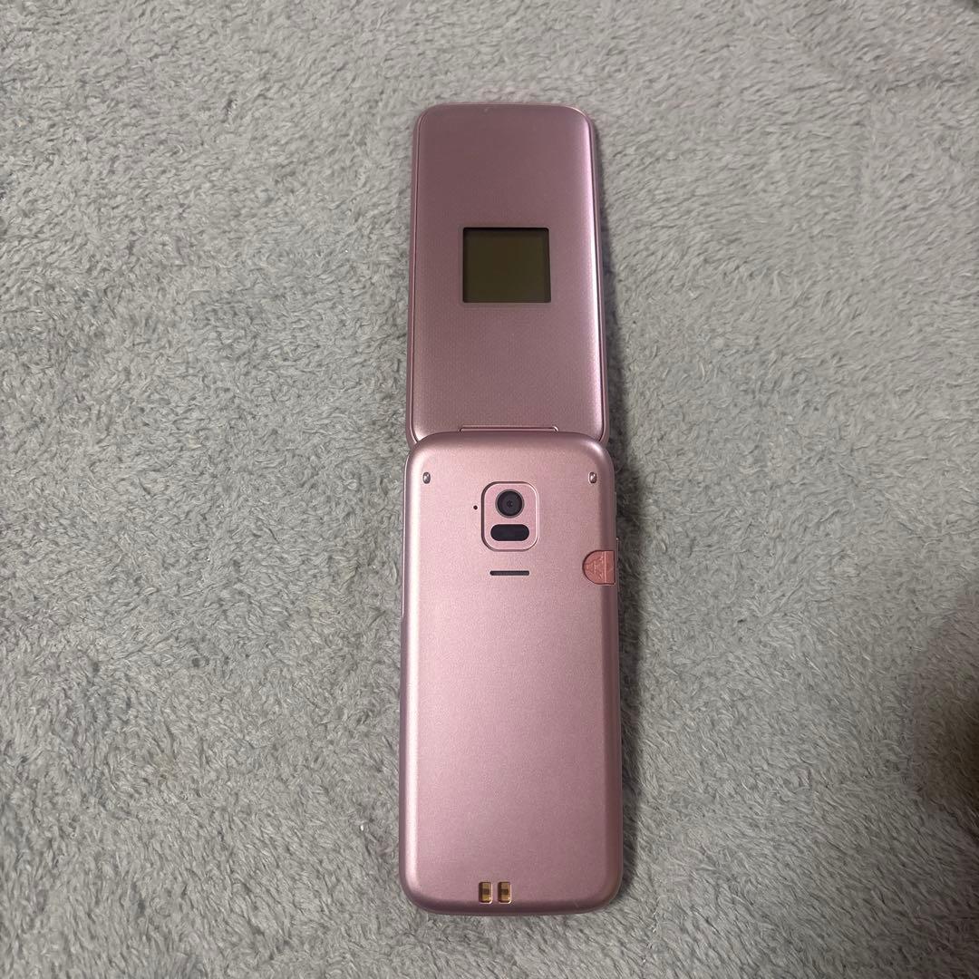 docomo フリップフォン ピンク 本体 充電器付き - 携帯電話本体