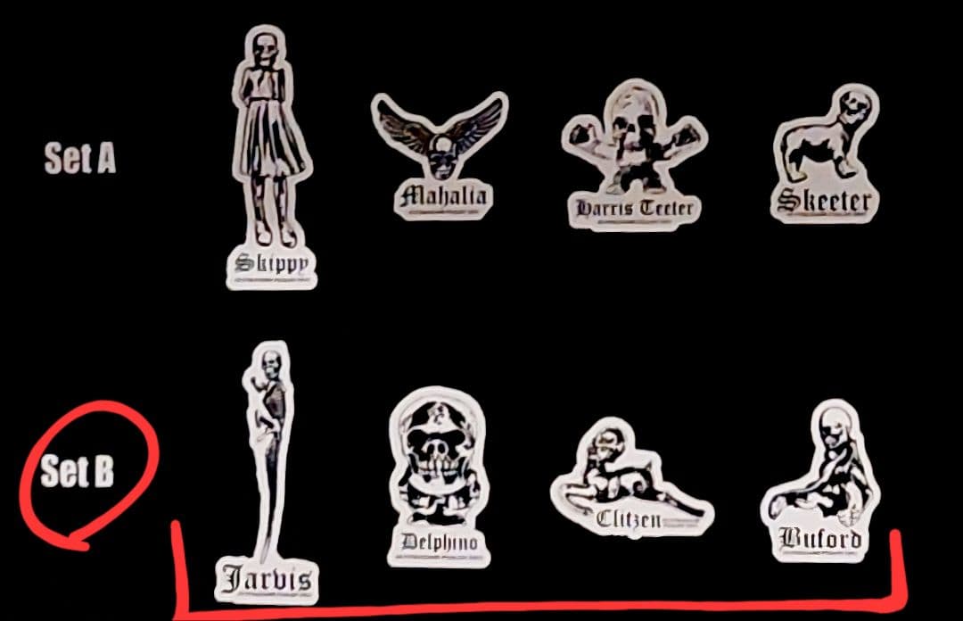 セットB】Joe Foti フォティ ステッカー クロムハーツ