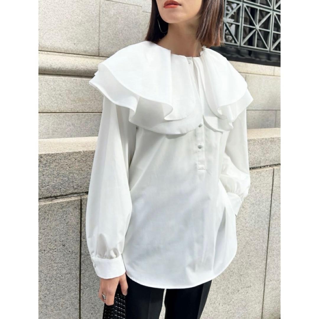 bow.a ボウエー IRIS アイリス ブラウス ホワイト