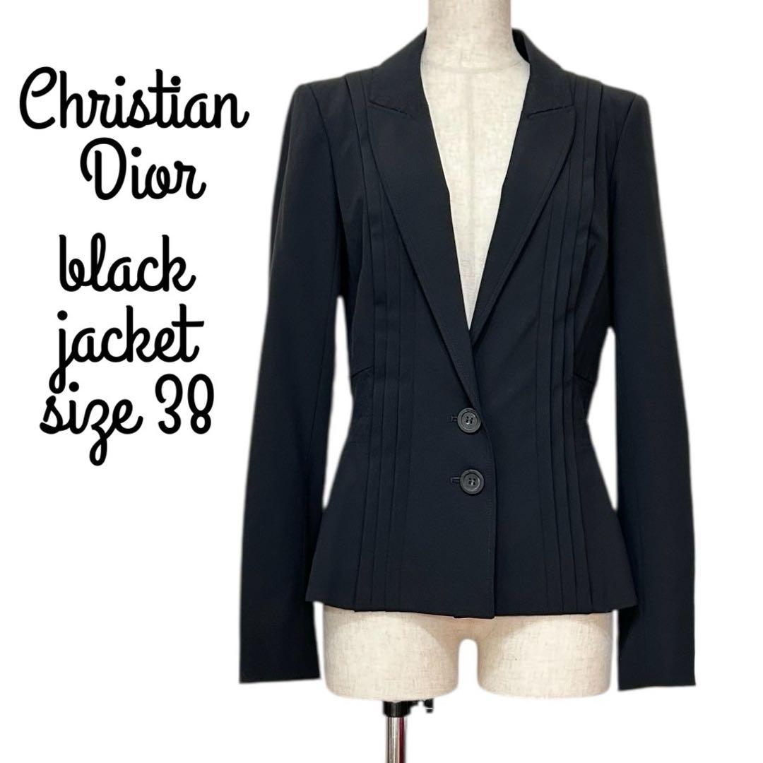 Dior ディオール ガリアーノ期 テーラードジャケット ブラック 38