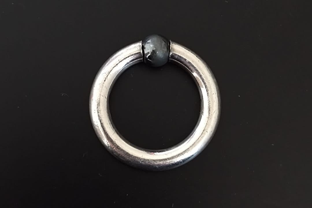ジョージ・ジェンセン HaHハンス・ハンセンシルバーリング13.5号ヘマタイト ジョージ・ジェンセン HaHハンス・ハンセンシルバーリング13.5号