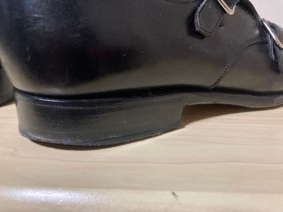 CARMINA カルミナ ダブルモンクストラップ サイズ8.5 ブラック黒