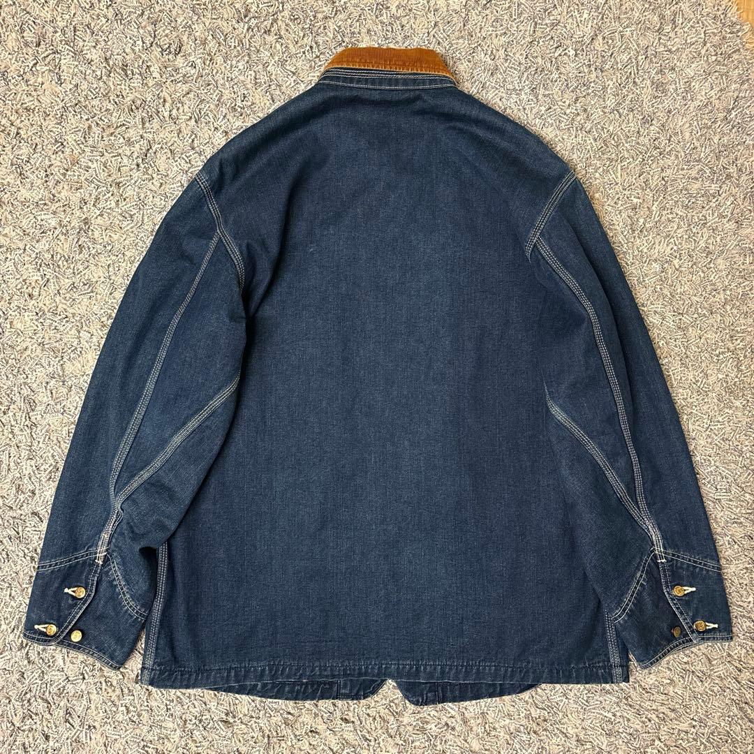 80s Lee オールド 旧タグ 濃紺 0414 XLブランケット カバーオール