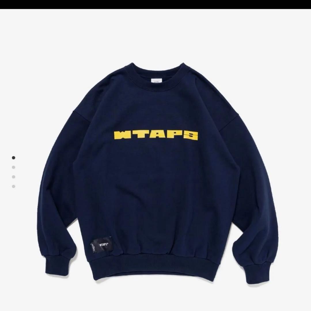 wtaps 25aw BRICK / SWEATER ネイビーL - メルカリ