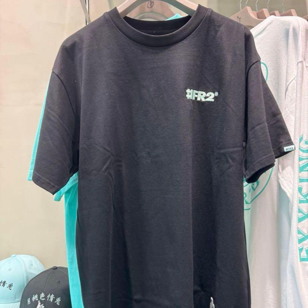 FR2月桃 沖縄限定 2024春新作 刺繍Tシャツ 黒 - メルカリ