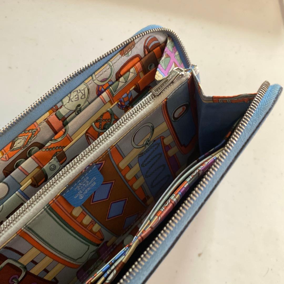 12345様 HERMES エルメス アザップロング シルクイン 長財布 - メルカリ
