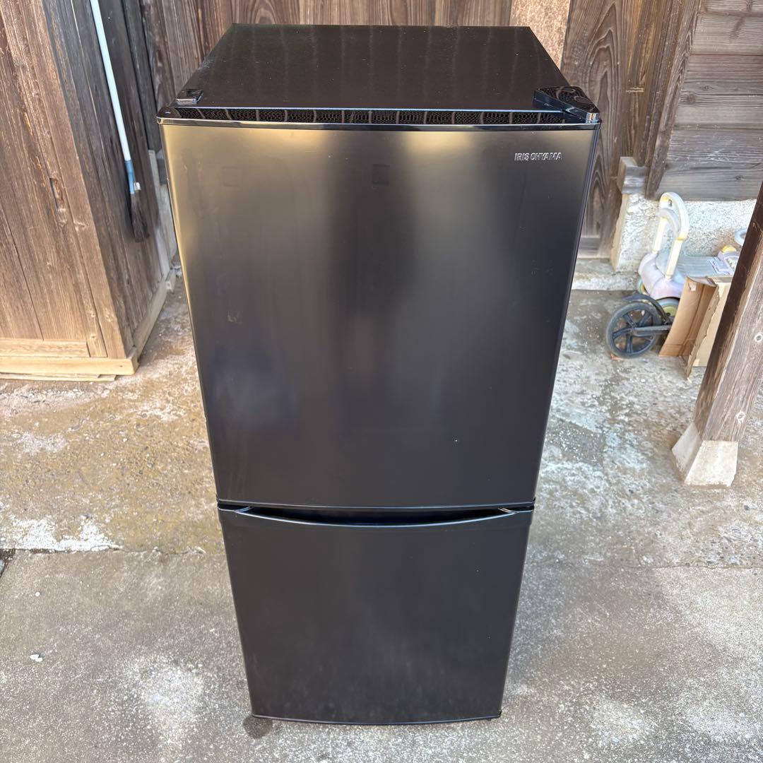 東京23区設置無料‼️】アイリス 冷蔵庫142L 黒 2020年製