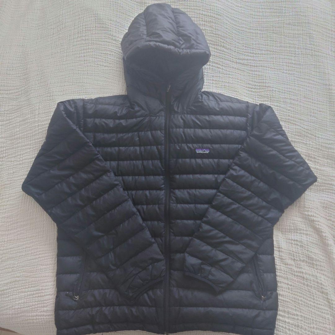 Patagonia ダウンセーターフーディー ブラック XL 2009年製 - メルカリ