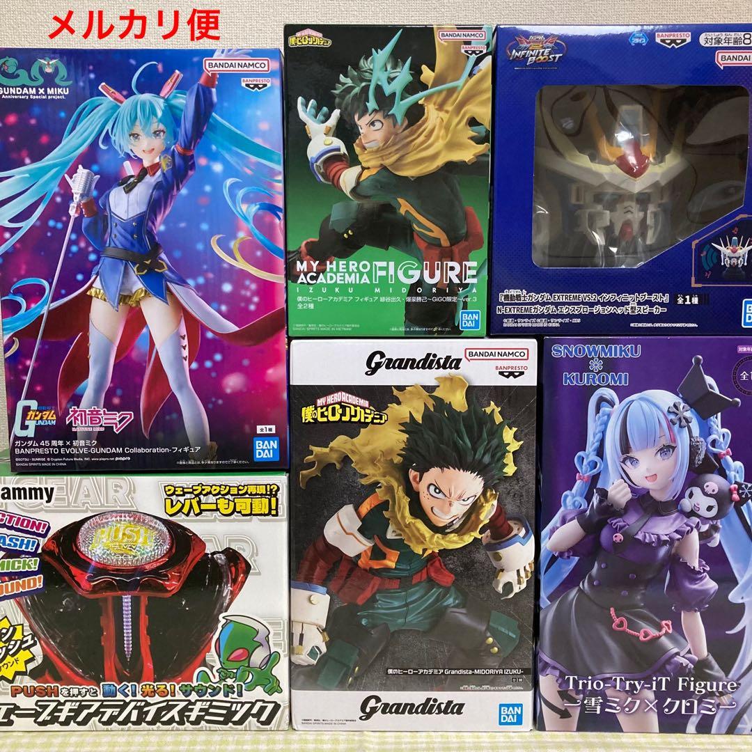 フィギュア まとめ売り 初音ミク ガンダム 雪ミク クロミ ヒロアカ 美