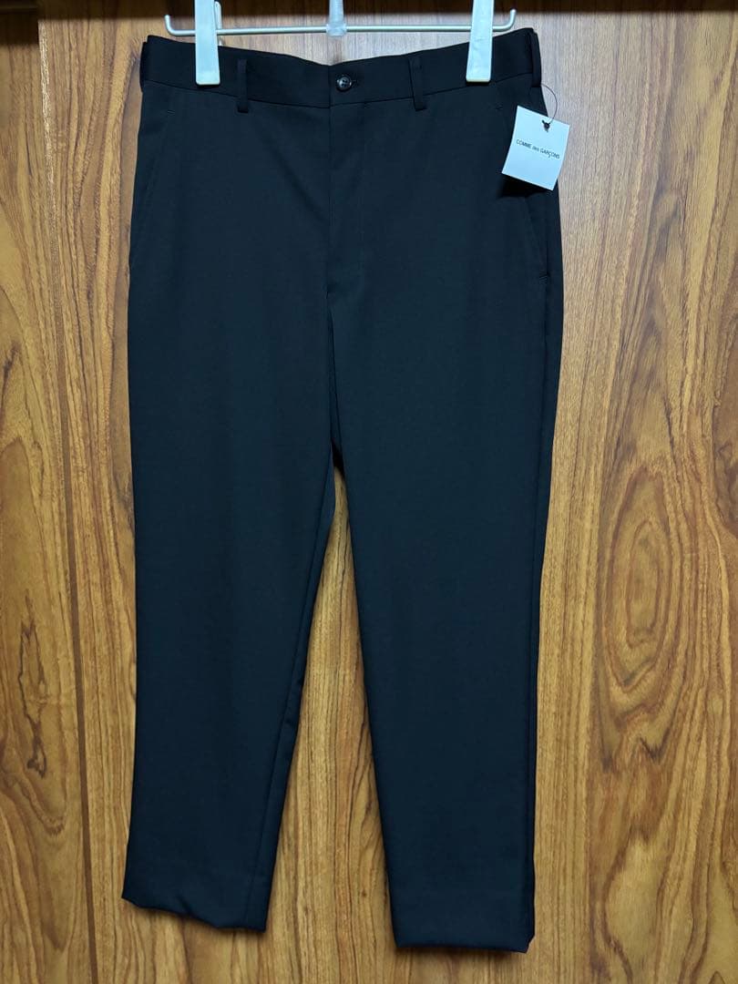 【新品未使用】コムデギャルソンオムプリュス ウールギャバジン スリムスラックス COMME des GARCONS HOMME PLUS＞ウールギャバジン スリムスラックス