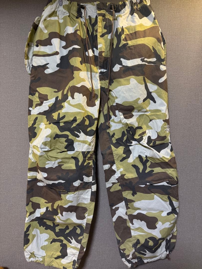 Stussy NYCO PRINTED OVER TROUSERS 迷彩 - メルカリ