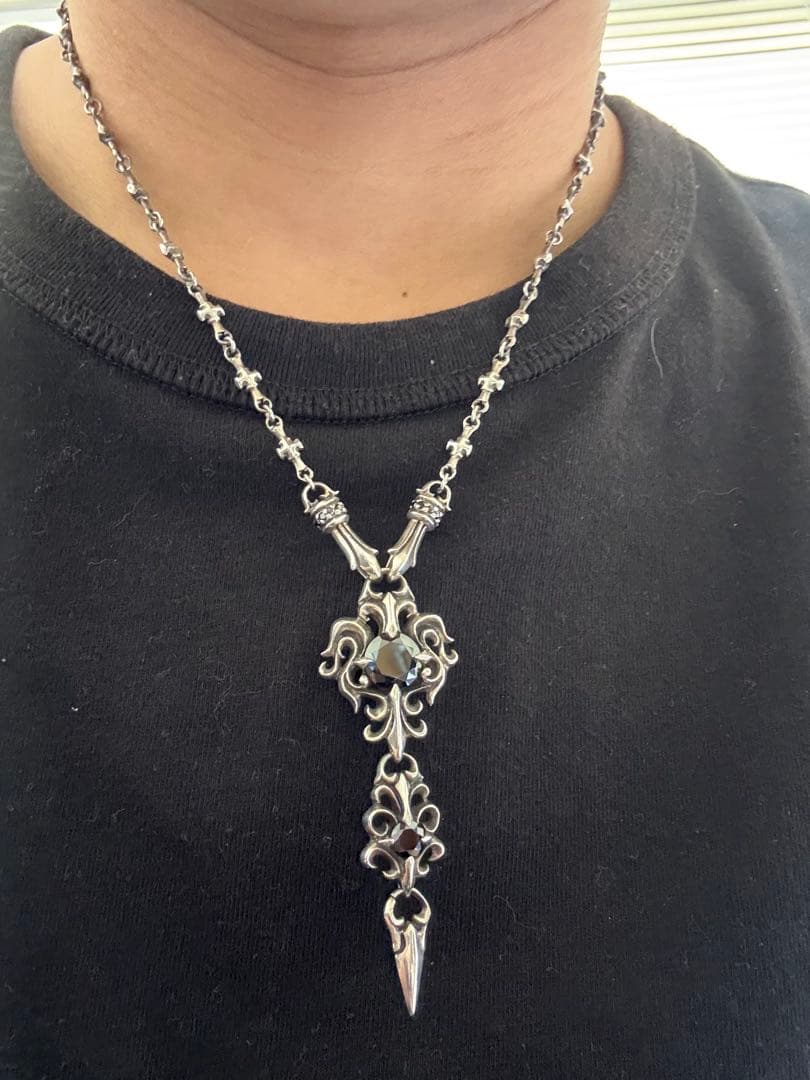 BLESS ブレス ネックレス チェーン付 シルバー925 ストーン BLESS(ブレス)