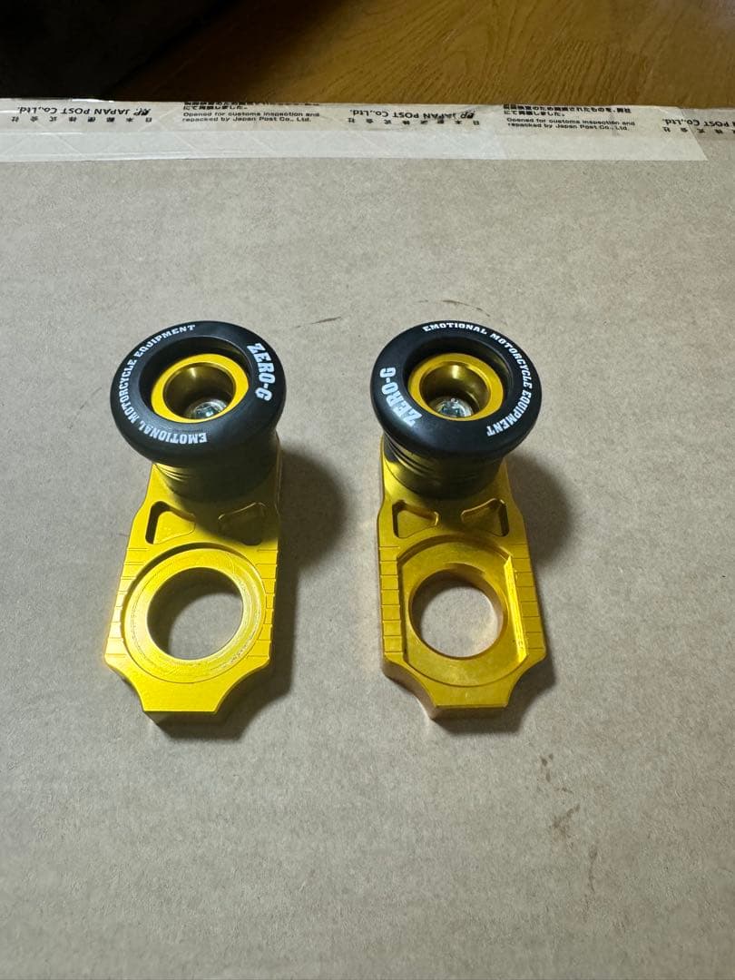 ZERO-G アルミ製スライダー ゴールド wr250x wr250r - メルカリ