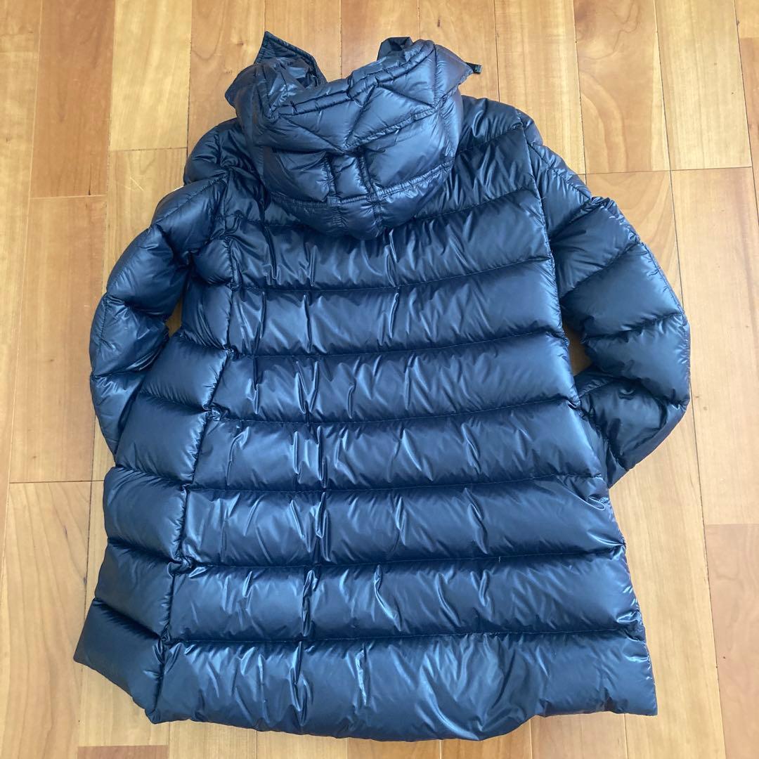 MONCLER SUYEN ロングダウンコート サイズ0 ネイビー - メルカリ