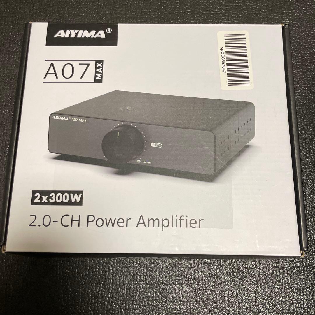 Aiyima A07 MAX 2.0-CH パワーアンプ Amazon.com: AIYIMA A07 MAX 2 Channel Stereo Amplifier Home Audio