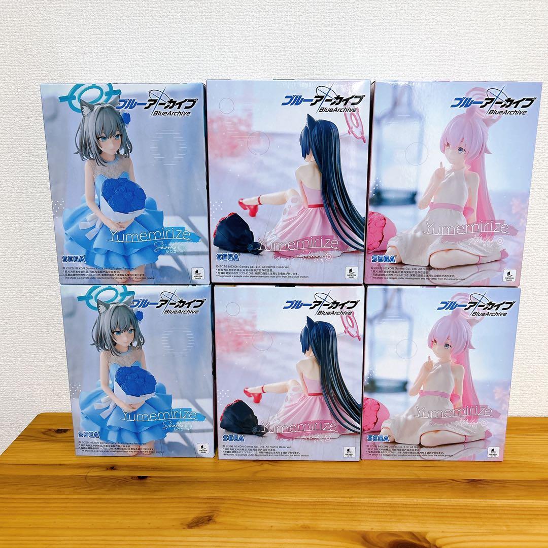 ブルーアーカイブYumemirize シロコ ホシノ セリカ 6コセット - メルカリ