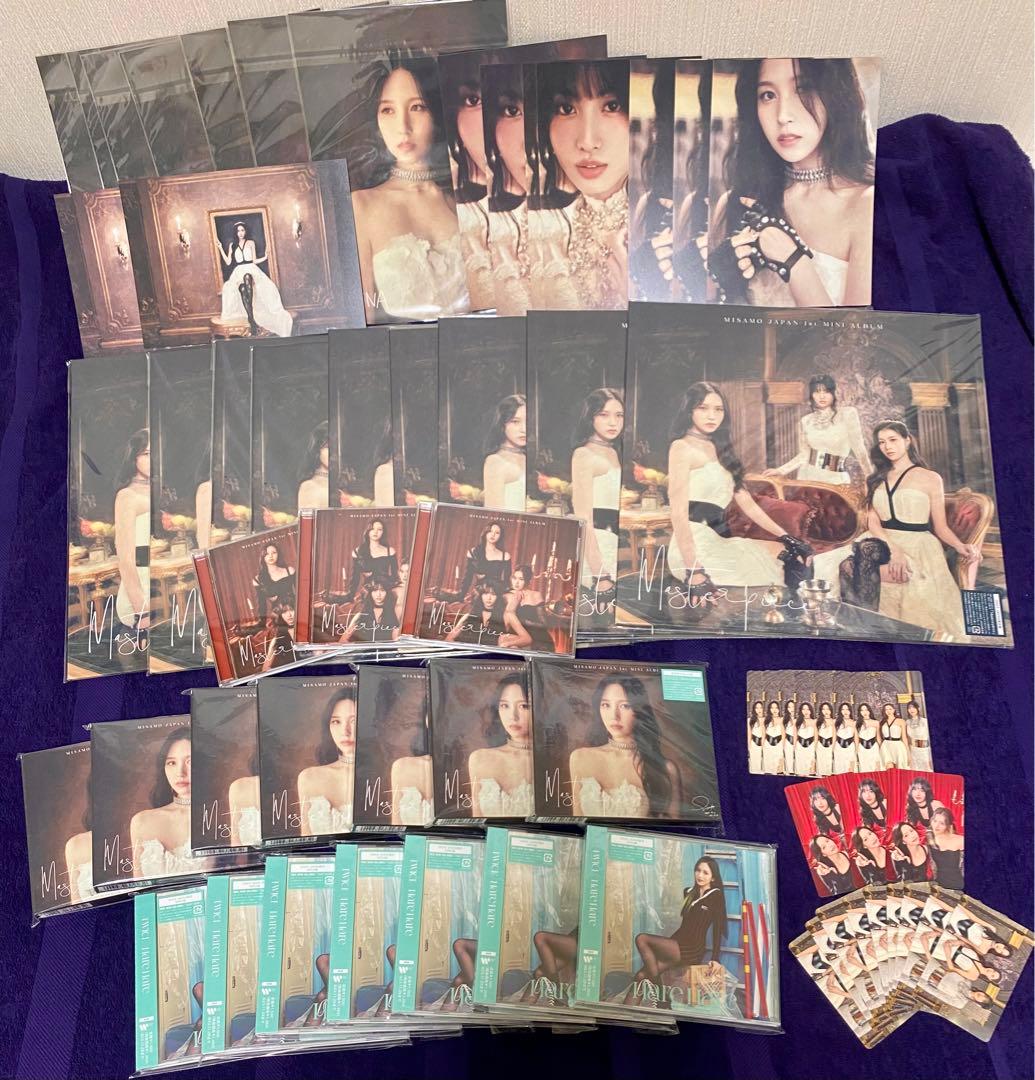 MISAMO Masterpiece TWICE MINA まとめ売り TWICE MISAMO、公式の展示会『Masterpiece』を開催中！ 未公開作品や