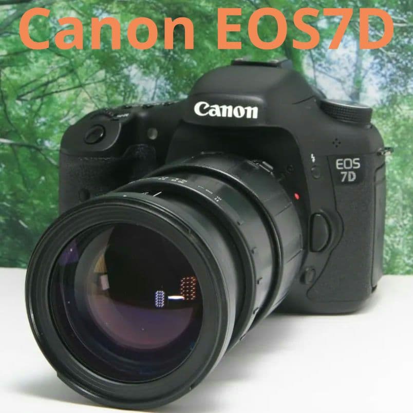 ❤️Canon EOS7D☆スマホに転送&超高画質で近くも遠くも動画も撮れる❤️ キヤノン EOS7D ボディ | デジタル一眼レフ