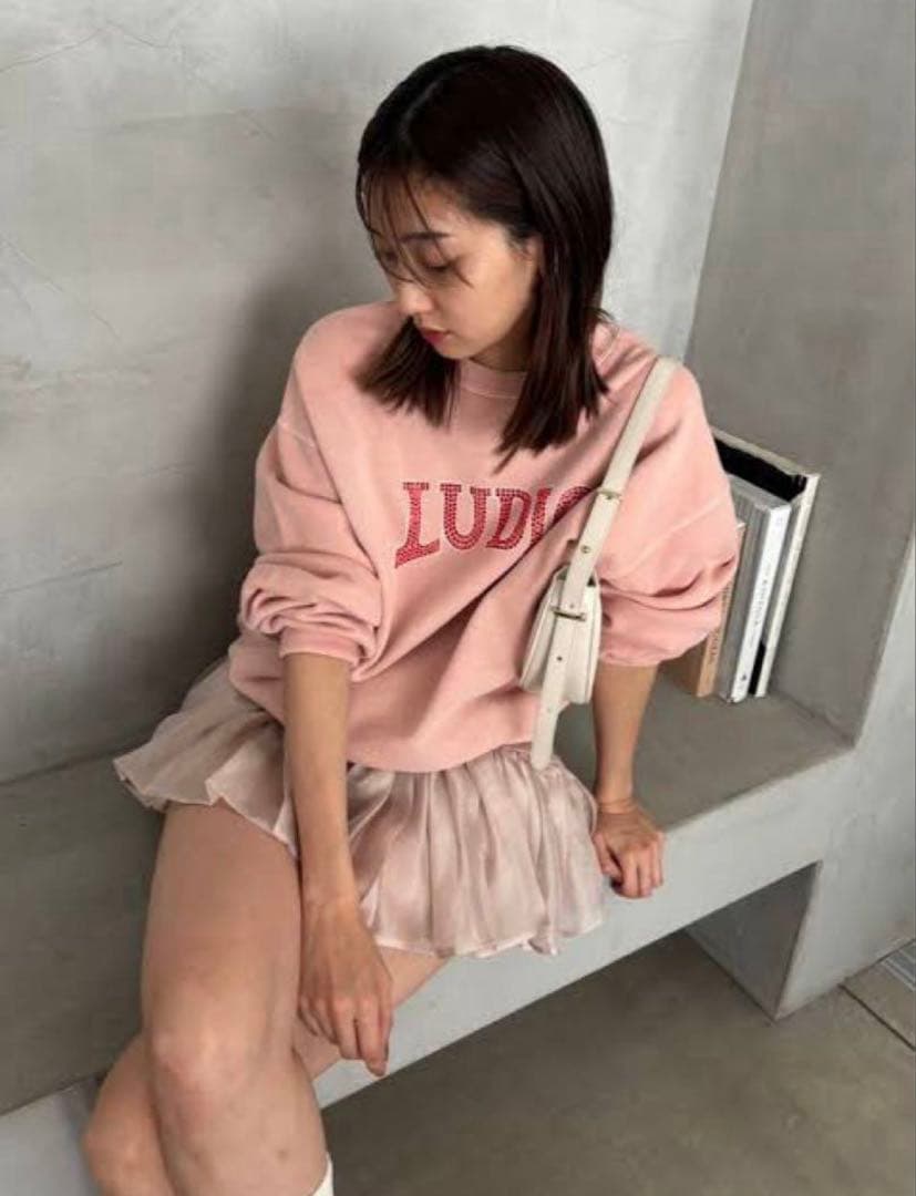 スナイデル オーガンフリルショートパンツ SWFP241220 0サイズ ピンク