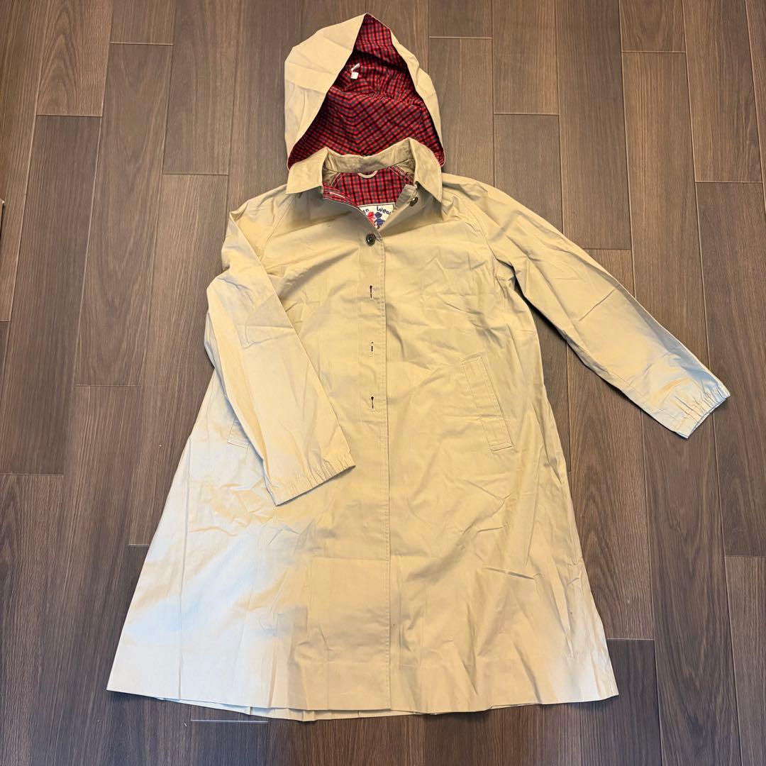 ファミリア】レインコート スプリングコート ベージュ 150ファミリア