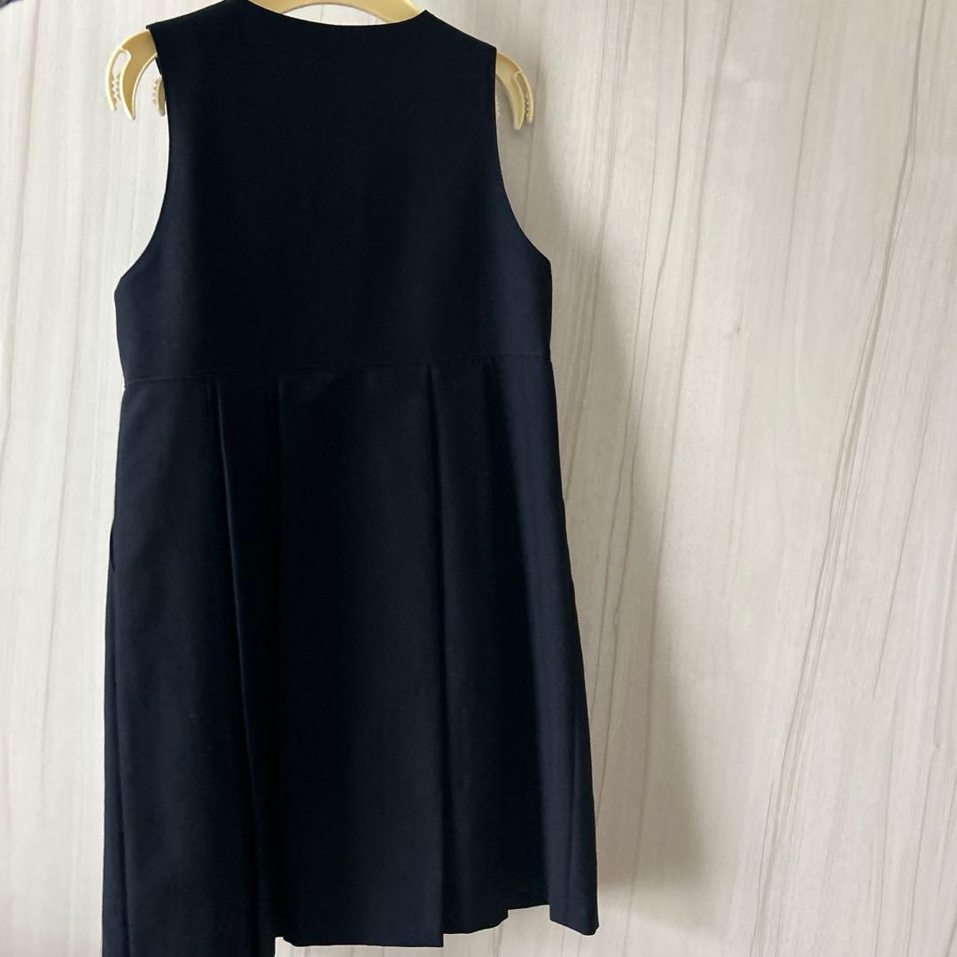 ミキハウス 紺色ジャンパースカート お受験 面接 フォーマル - メルカリ