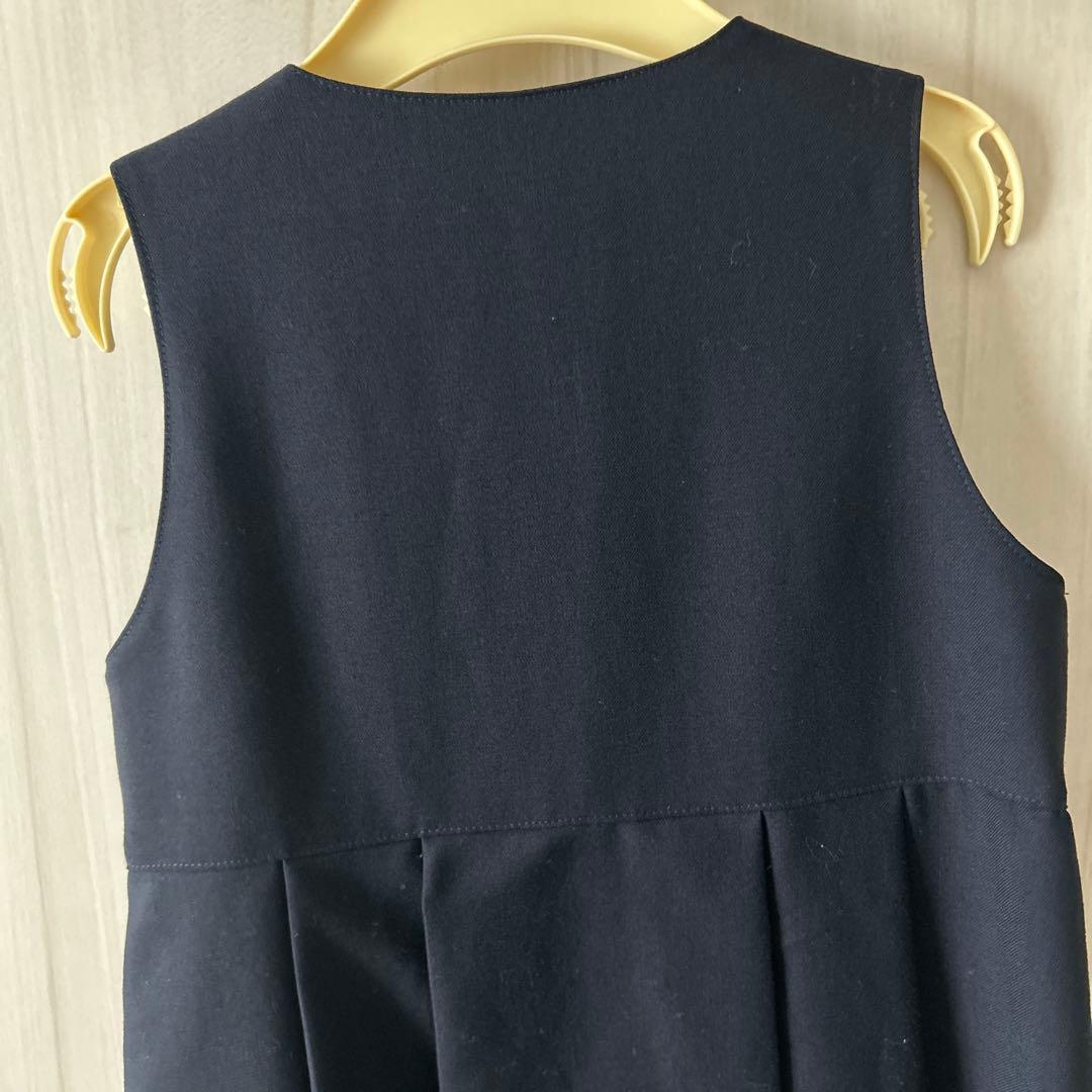 ミキハウス 紺色ジャンパースカート お受験 面接 フォーマル - メルカリ