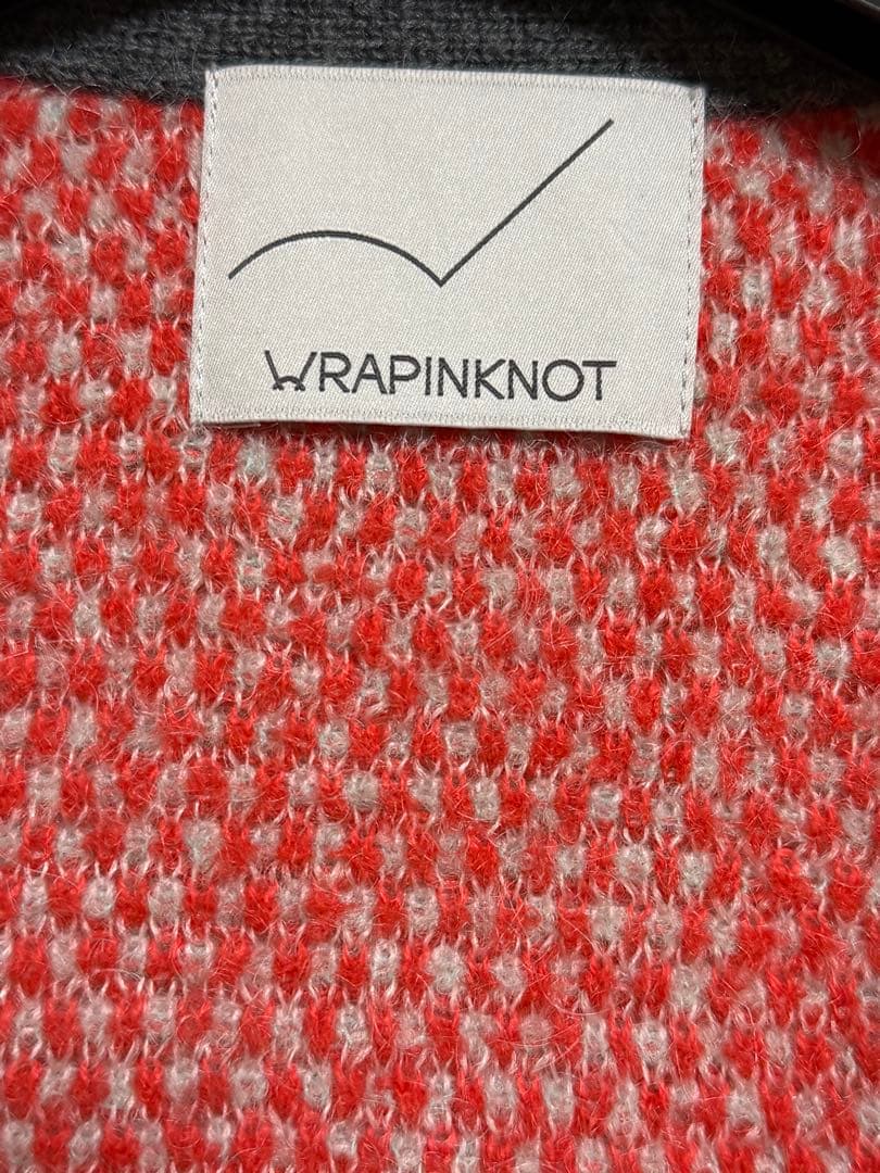 山田涼介着用 WRAPINKNOT モヘア カーディガン10月末までの出品 - メルカリ