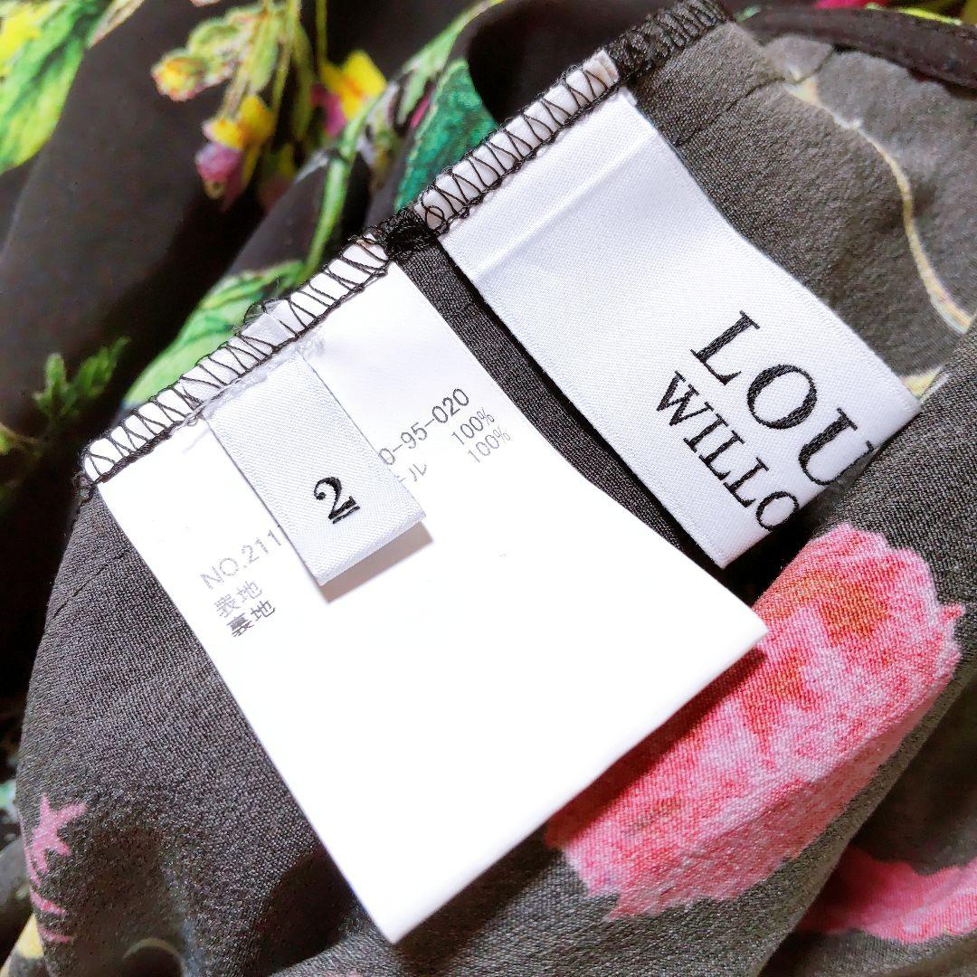 ルルウィルビー スプリングガーデンオールインワン 花柄 黒 - メルカリ