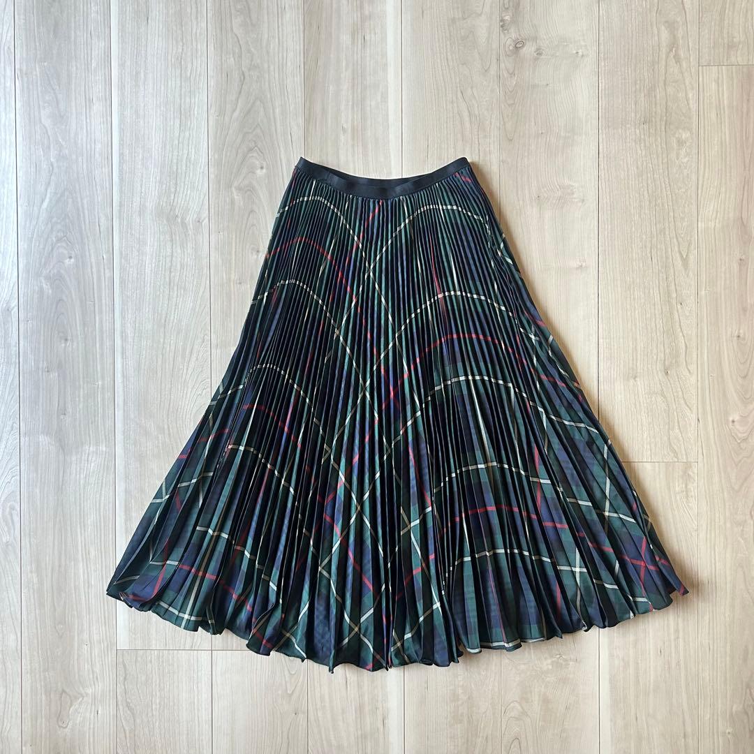 POLO RALPH LAUREN タータンチェック柄 プリーツスカート XS - メルカリ