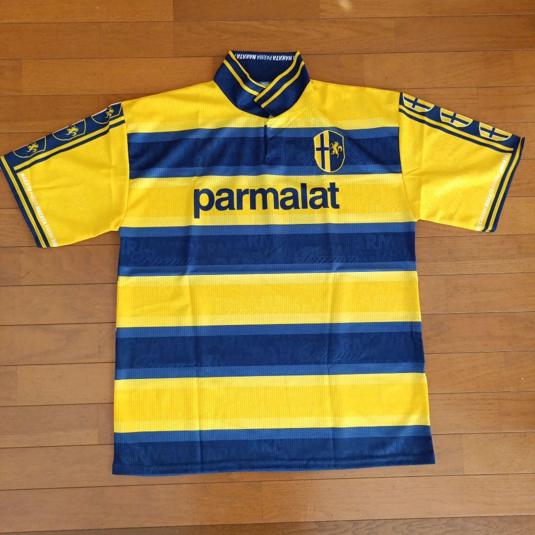 中田英寿】パルマ ユニフォームシャツ - メルカリ