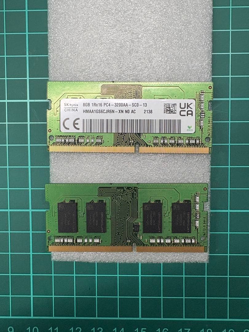 SK hynix DDR4-3200 SO-DIMMメモリ16GB 8GB×2枚 14691714_1.png